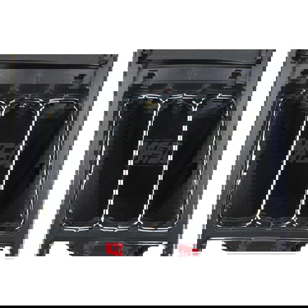 Tri-Wire Waste Bag Holder Kit for Rubbermaid Commercial Cleaning Carts, Steel